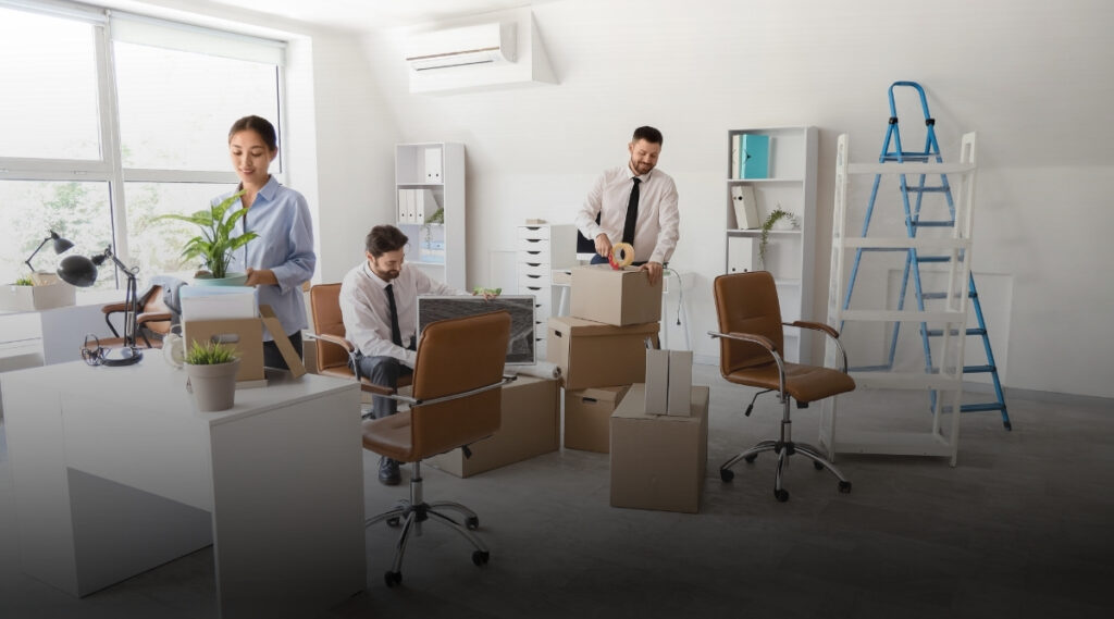 image represents relocation service