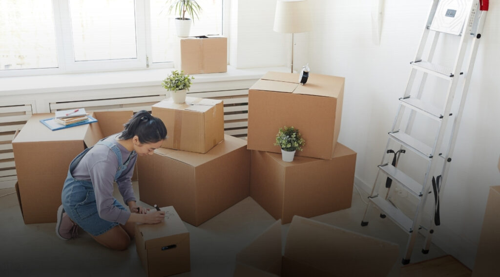image represents relocation service